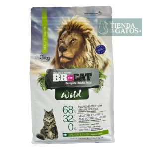 Alimento para gatos adultos BR CAT WILD - Bolsa por 3 kg -G