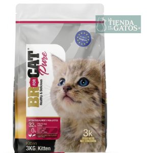 Alimento para gatitos BR for Cats - Sabor pollo de 3kg - G