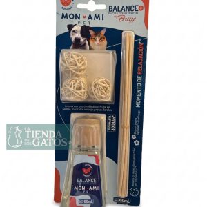 Ambientador de palitos de Ratian relajantes para aromaterapia en gatos