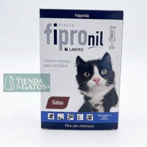 Fipronil Antiparasitario de uso externo para gatos, control de pulgas, uso tópico