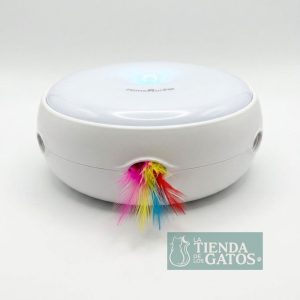 Juguete interactivo de pluma giratoria al azar - funciona con pilas AA incluidas