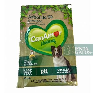 Shampoo para Mascotas con Aceite Árbol de Té en sobre x 30 ml