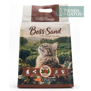 Arena Ecológica y Biodegradable de Café Boss -Bolsa por 2.5 kg