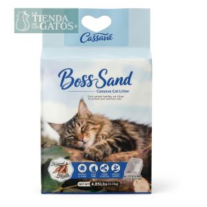 Arena Ecológica y Biodegradable de Yuca Boss - Bolsa por 2.2 kg