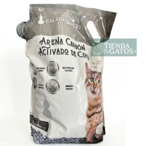 Arena Sanitaria para gatos Calabaza Carbón Activado de Coco - 4.5 kg