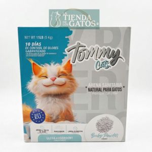 Arena para gatos Tommy Cats Baby Powder - 5 kg