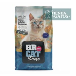 Alimento para gatos castrados BR for Cats – Sabor conejo de 3 kg
