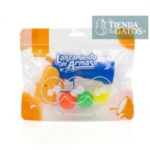 Lanzamiento de Armas, de Calabaza Pets, juguete pistola lanzadora de pelotas para gatos
